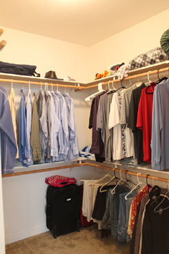 Master closet